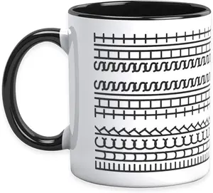 2PCS 12 Oz Fuck This Shit Ceramic Coffee Mug Birthday Funny Gifts for Women Men Boss Coworkers colleague Friend Retirement Christmas Gifts Stylish Drinkware