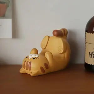 Cute Cat Design Phone Holder, Resin Desktop Mobile Phone Holder, Cute Desktop Ornaments, Home Decoration Ornaments, Cell Phone Stand, Suitable for iPhone, iPad, Kindle