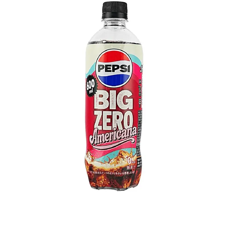 Pepsi Big Zero Americana Flavor Soda From China - 1 Bottle Pepsi Big Zero Americana Flavor Soda From China - 1 Bottle