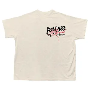 RL x Loud Punx Cream Shock Collar Tee