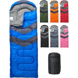 Sleeping Bags for Adults Cold Weather & Warm - Backpacking Camping Sleeping Bag for Kids 10-12, Girls, Boys - Lightweight Compact Camping Essentials Gear Accessories Hiking Sleep Must Haves