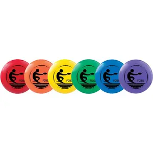 Sports Competition Plastic Discs, Assorted Color