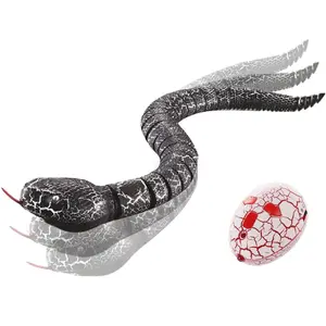 Remote Control Snake Toy RC&Robot Electric Snake Toy Fast Moving of Fake Rattlesnake toys