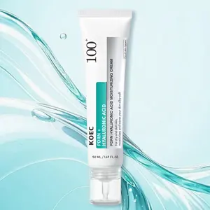 PDRN Hyaluronic Acid Moisturizing Cream Lightweight Hydrating Moisturizer For Glass Skin, Korean Skin Care Face Cream Moisturizer (50 ML/1.69 FL.OZ.)