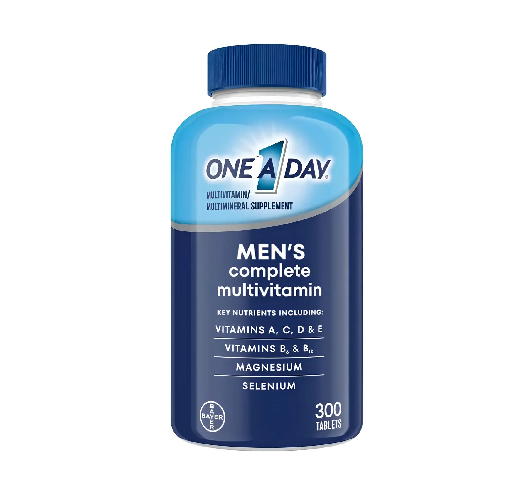1 A Day Men's Multivitamin Dietary Supplement - 300 Tablets for Healthcare Support