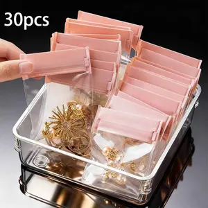 Jewelry Storage Bag, 30pcs/set Portable Jewelry Storage Bag, Jewelry Organizer for Earrings, Rings, Necklaces, Gift Wrapping Supplies