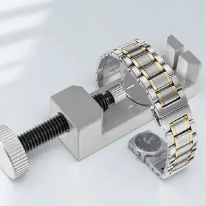 Precision Watch Band Adjustment Tool Kit - Metal Strap Removal, Resizing & DIY Repair Set with Non-Slip Handle, Durable Non-Scratch Tools & Portable Case - Home Essential, Tool Accessories, Hardware Tools