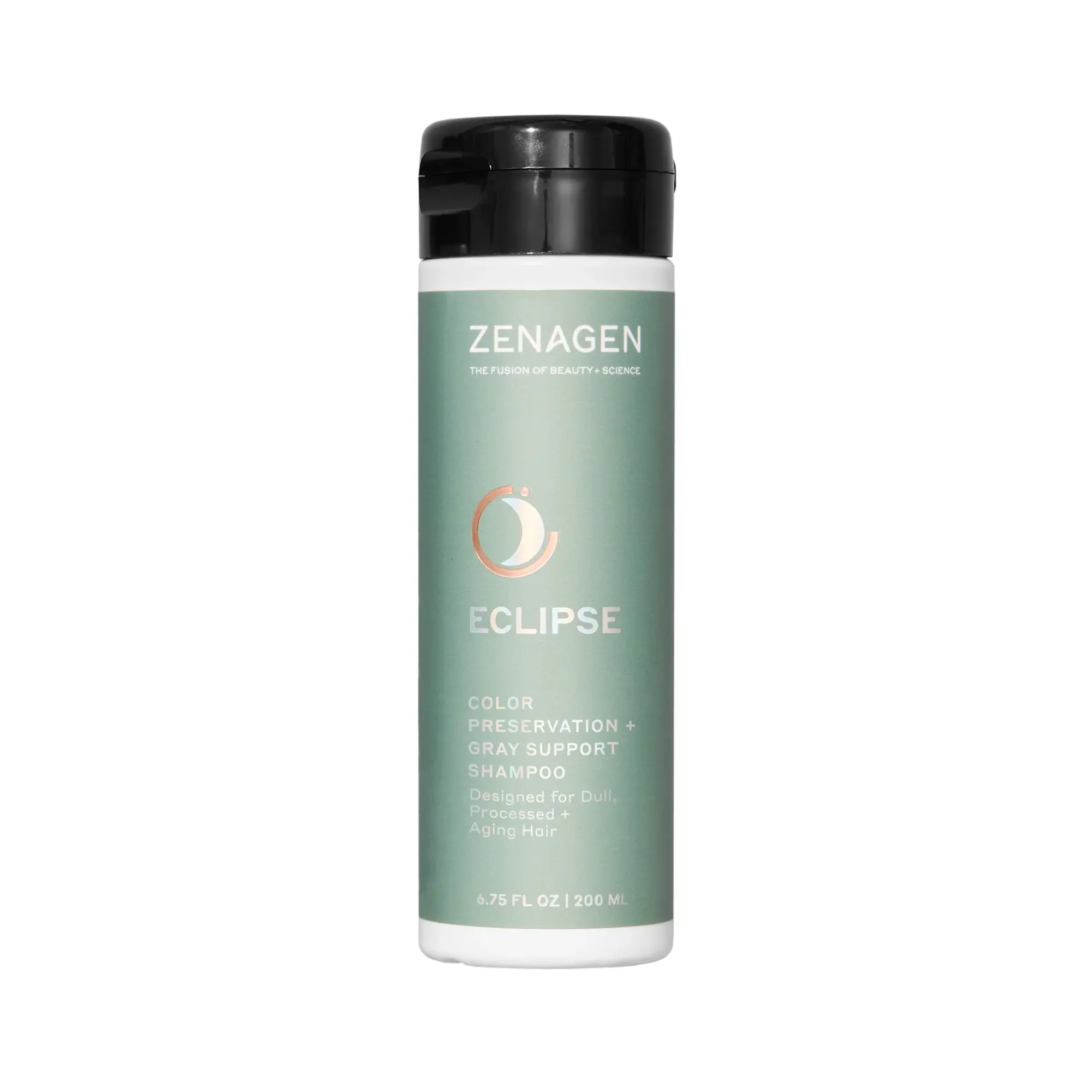 Zenagen Eclipse Anti-Gray Color Preservation Shampoo, Sulfate-Free & Vegan Haircare for Radiant Hair, For All Hair Types, Cleanser, Color Shampoo, Cruelty Free Shampoo