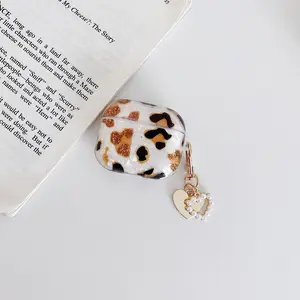 1 simple leopard print shaped earphone case, cute wireless Bluetooth earphone case, anti drop, durable and stylish accessory, suitable for AirPods pro3/1/2/3/4/pro/pro2