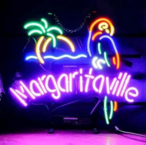 Margaritaville Neon Light with On/Off Switch, Cloud Led Sign for Wall Decor, Aesthetic Hanging Neon Signs, Neon Lights for Bedroom, Living Room, Gaming Room Setup