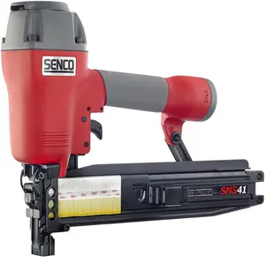 SENCO 3L0003N Pneumatic Construction Stapler, 16 Gauge, 7/16 inch Crown, 2 Inch Length, Model: SNS41