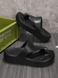 2026 New Lightweight Eva Slippers, Slide, Casual Three-Band Design, Home & Outdoor Use, Thick Sole Anti-Slip Durable, Sizes 36-41 Available, Footwear Slides