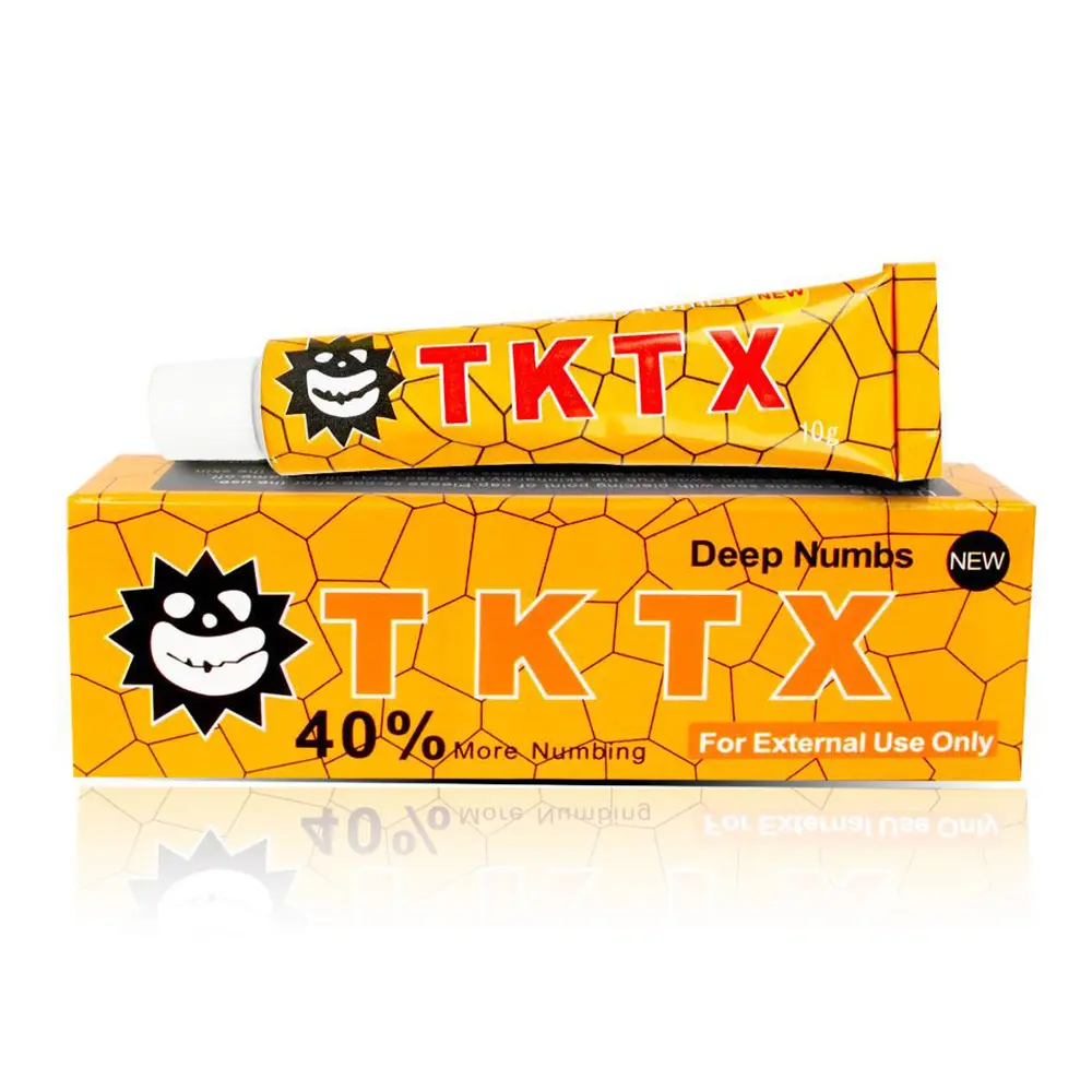 Yellow 40% painless tattoo cream Yellow 40% painless tattoo cream