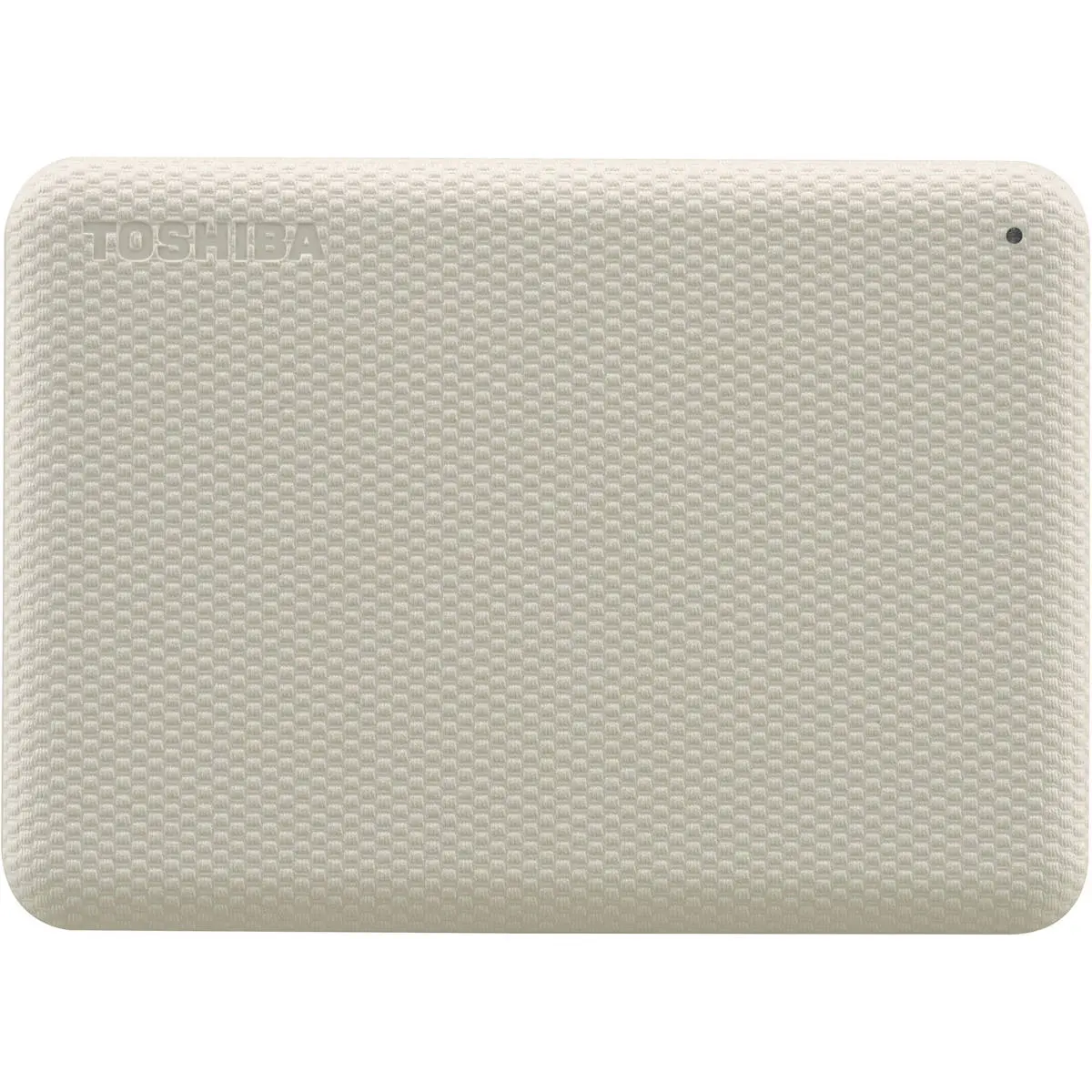 Toshiba Canvio Advance Portable Hard Drive - 1TB, USB 3.2 Gen 1, White, Portable Storage