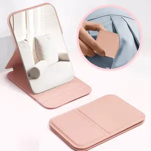 Mini Makeup Mirror, Portable Foldable Mirror for Travel, Cute Adjustable Mini Mirror, Glam Makeup Tool For Women, Birthday Gifts Ideas