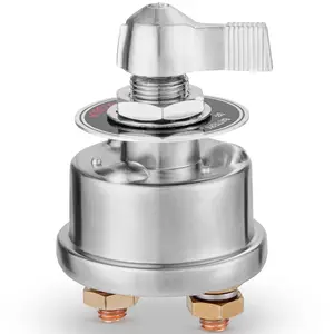 Mata1 Battery Disconnect Switch, Top or Side Mount, 300 amp 12-48 V Master Shutoff Power Switch Car Parts Automotive Parts Vehicle