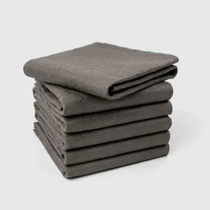 10 pieces of advanced microfiber cleaning cloths - reusable, no water marks, suitable for cleaning kitchen utensils, car windows, and other surfaces.