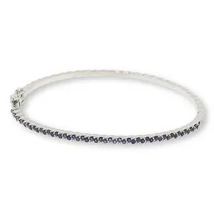 Colleen Lopez Gemstone Twist Bangle Bracelet