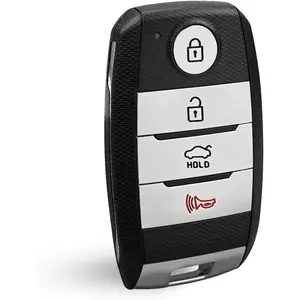 4-Key Car Key Remote Control Replacement FCC ID SY5JFFGE04 for Kia Optima 2016 2017 2018 2019 2020 Replaces 95440-D4000 95440-D5000, Smart Remote Key with Mechanical Key, IC 8325A-JFFGE04, 433MHz