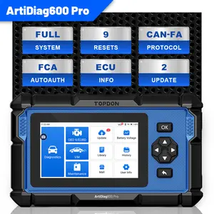 Topdon AD600Pro Auto Car Scanner All System（ad600s V2.0） Engine ABS SRS AT SAS EPB   OBD2 Scanner