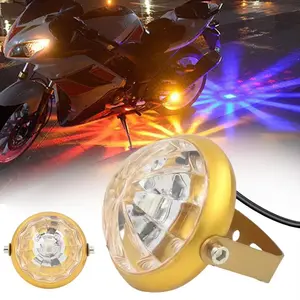7-Color LED Flashing Chassis Tail Ambient Light Anti-Fog Parking Brake Warning Light，for Car Truck Motorcycle Universal Wheel Lights Strobe Chassis Lighting