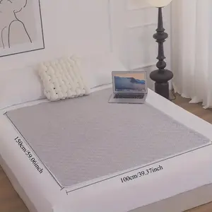 Waterproof Extra Large Mattress Protector, Soft Polyester Material, Breathable Mesh Design, Suitable for Seniors and Pets, Waterproof Mattress Pad