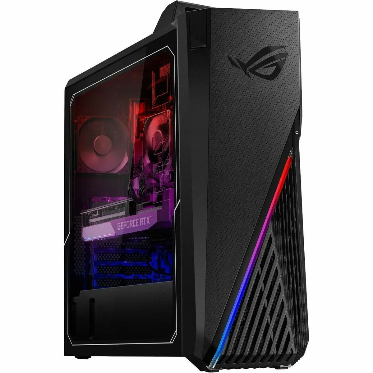 ASUS ROG Strix G15DS Gaming Desktop Computer, AMD Ryzen 7 7700X 4.5GHz, 16GB RAM, 1TB SSD, NVIDIA GeForce RTX 4070 Dual 12GB, Windows 11 Home, Star Black