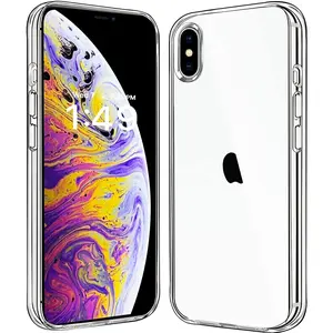 Entronix iPhone X Case - Crystal Clear - Slim Cover Protective