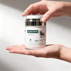 Aussie Betta High-Performance Luxury Cream | Miracle Lanolin Peptide Cream – Luxury Anti-Aging Moisturizer with Shea Butter, Multi-Peptide Complex & Retinol | Deep Hydration, Firming & Glow & Repair | Premium Press-Pump Design| Gift Christmas Skincare