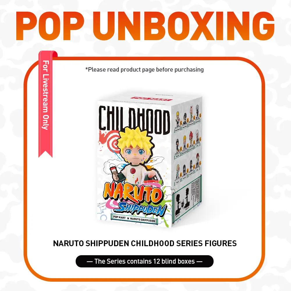 Unboxing-NARUTO SHIPPUDEN Childhood Series Figures Blind Box-3.0