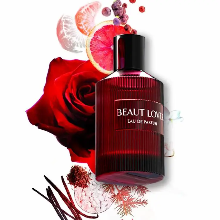 Red Charm Ladies Perfume 100ml - Oriental Style Light Perfume - Long-lasting Release of Attractive Charm - Floral Oriental Blend - Rose, Geranium, Jasmine as the Opening Notes - Sandalwood, Cinnamon, Honey as the Base Note - Confident, Bold, Attractive