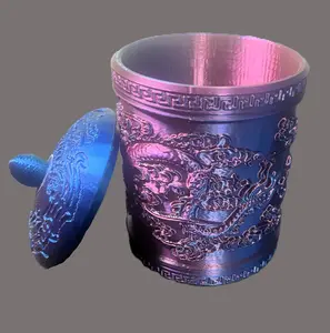 3D Printed Dragon Container, Gift Set, Jewelry, Box, Storage, Desk, Dresser, Organiser Pack Room