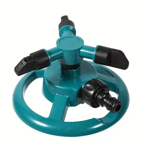 Upgrade the garden experience with a new 360° fully rotating sprinkler system with 3 nozzles, compact and lightweight, suitable for various gardens and lawns, thumb flow control precise and suitable for watering baskets and shr, Watering Systems