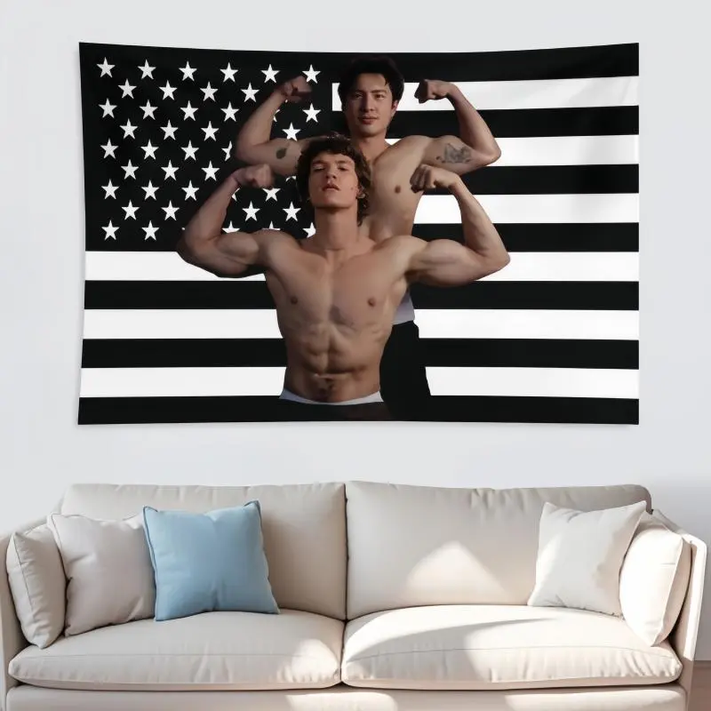 Vintage Heated Rivalry 2X3FT Tapestry, Retro Game Day Flag, Sports Aesthetic Wall Decor, Classic Competition 30*40in gifts for boyfriend