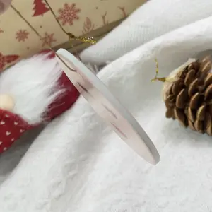 Merry Christmas Ceramic Ornament, Christmas Decoration, Xmas Hanging Ornament, Christmas Xmas Gifts