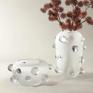 Z Gallerie Cielo Glass Floral Vase, Decorative Ornament for Home Decor, Room Accessories Flower Arrangement Vase