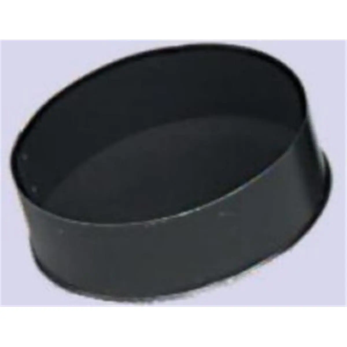 212 MAIN 8" Round Metal Snap-Lock Stovepipe Tee Cover, 24-Gauge Steel, Model 8-603LE, No Crimp, for Inspection & Cleaning, 1-End Closure