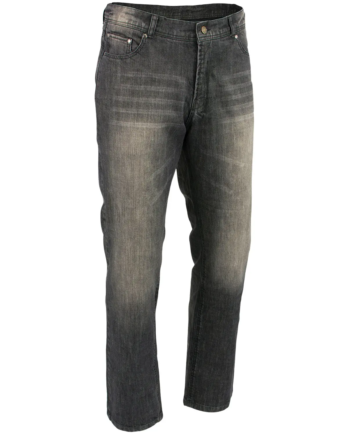 Milwaukee Leather Men's Men'S 34" Denim Jeans Reinforced With Aramid - Mdm5001