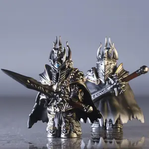 Lich King Medieval Round Table Knights building block Anime Sir Kay/Gaheris bricks Action Figure Collection Model Doll Toy Gifts