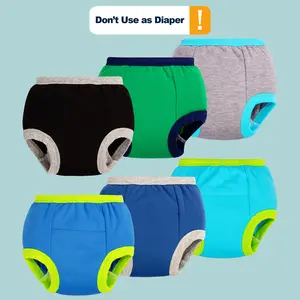 6-Pack Unisex Cotton Training Underwear – Daytime Potty Pants for Toddlers