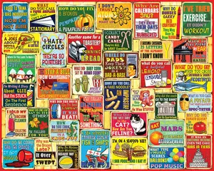 Dad Jokes (1932pz) - 1000 Piece Jigsaw Puzzle