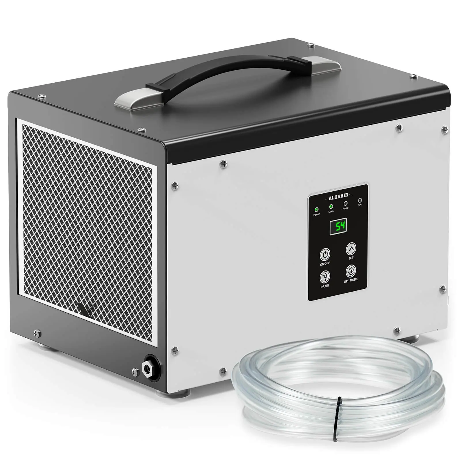 AlorAir 70 PPD Crawl Space Dehumidifier with Pump and Drain Hose | Sentinel HD35P | Size for 1000 sq.ft