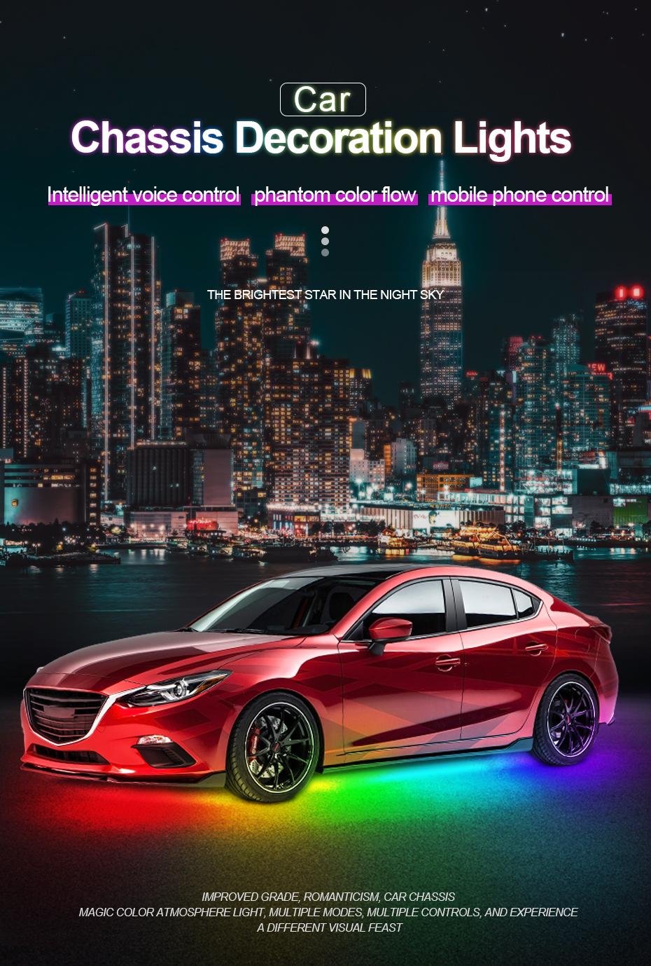 Sensefull multicolor Car Under Glow Sensefull multicolor Car Under Glow