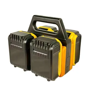For DEWALT Battery Charger For 12V MAX, 20V MAX And FLEXVOLT 20V/60V MAX Batteries, 8 Amp, 4 Port Simultaneous Fast Charging Station