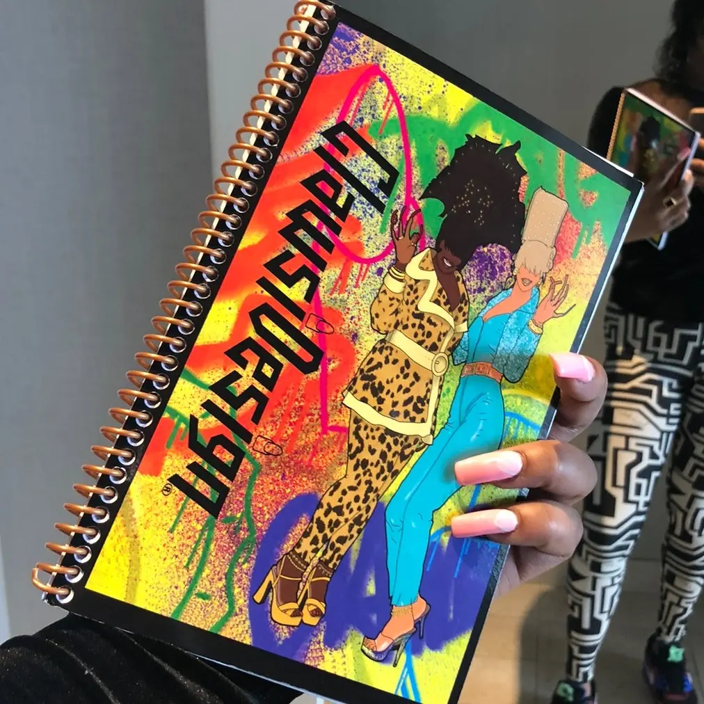 ‘Claws Etiquette’ nail art sketchbook