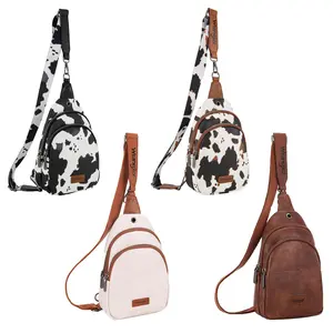 Wrangler Crossbody Bags for Women Sling Bag Cross Body Fanny Pack Chest Bag