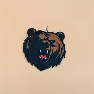 Grizzly Keychain ornament and decoration
