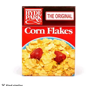 Hyde Park Original Haitian Corn Flakes Breakfast Cereal - Quick Food for Snacks, Simple Tasty Meals (1 Pack)