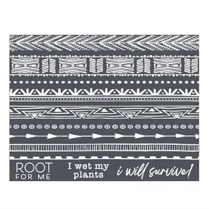 Root for Me - Mesh Stencil 8.5x11