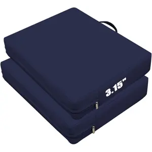 Stadium Seat Cushion 3.15 Inches Thick Portable with Handle Bleacher Cushions for Indoor Outdoor Events Waterproof Chair Pad
